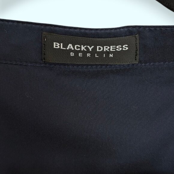 Blacky Dress Berlin Blue Industrial Zip Dress - Picture 7 of 8